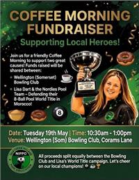 Coffee morning- Tue 19th May 10.30am